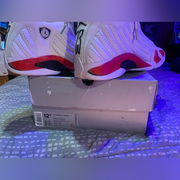 Air Jordan 14 retro Candy Cane - Picture 3 of 6